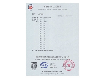 軸流式消防排煙風(fēng)機(jī)HTF-I-11